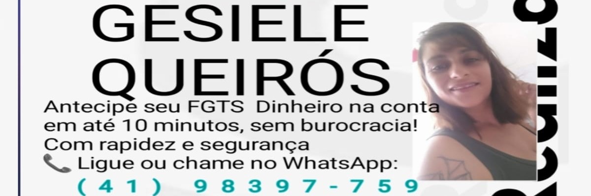 CONSULTORA DE CREDITO GESIELE QUEIROS